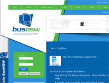 Tablet Screenshot of busnsw.com.au